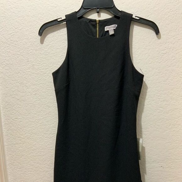 CHELSEA28 Nordstrom sleeveless Fit & Flare Black lined Dress Size 0 - Picture 1 of 6